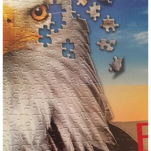 I AM EAGLE UNIQUE HEAD SHAPED PUZZLE